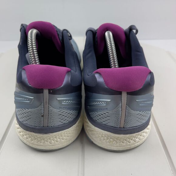 Saucony Womens Size 11 Triumph ISO 4 Everun S10413-1 Blue/Pink Running Shoes - Picture 4 of 8